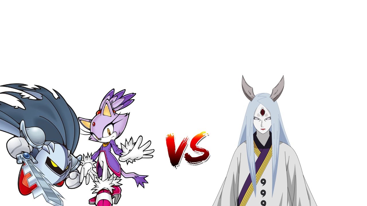 super smash bros cmc v8- dark meta knight e blaze the cat vs Kaguya Ootsutsuki (boss battle)