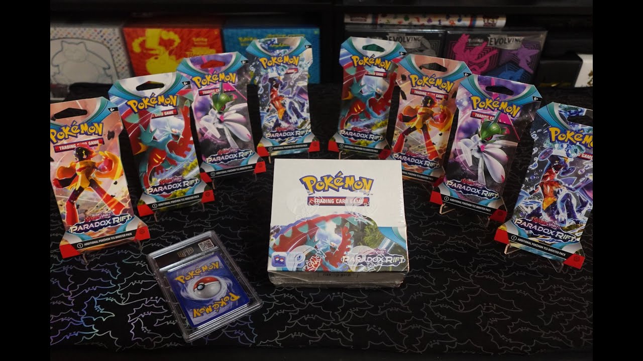 NEW!!! PARADOX RIFT, Pokemon Center Don't Care About Your Packages, & Giveaways! Booster Box Opening
