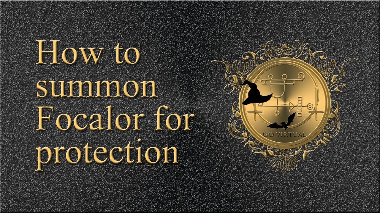 How to summon Focalor for protection: evocation and Enn chanting. See Andromalius videos below!