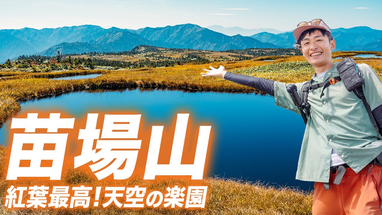 【苗場山】美しすぎる百名山！紅葉の