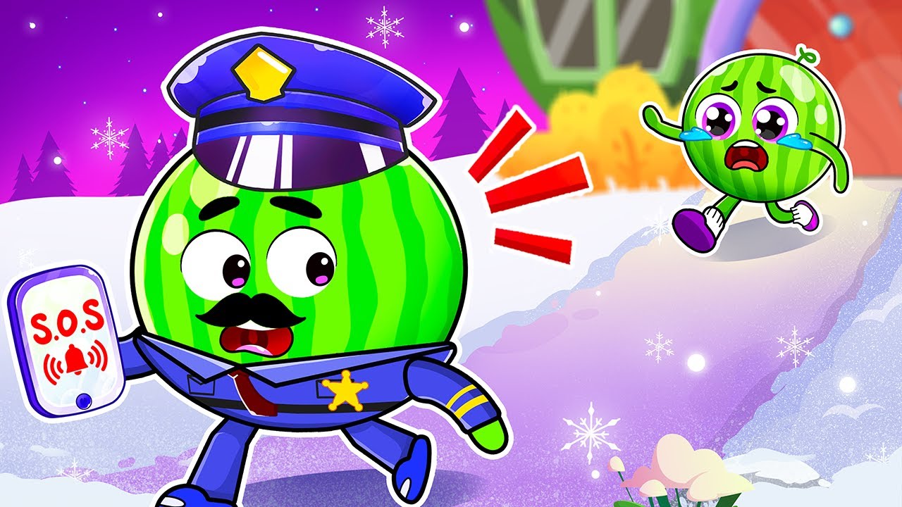 When Police Dad Is Away On Christmas | When Dad, Mommy Is Away | Yum Yum English Kids Songs