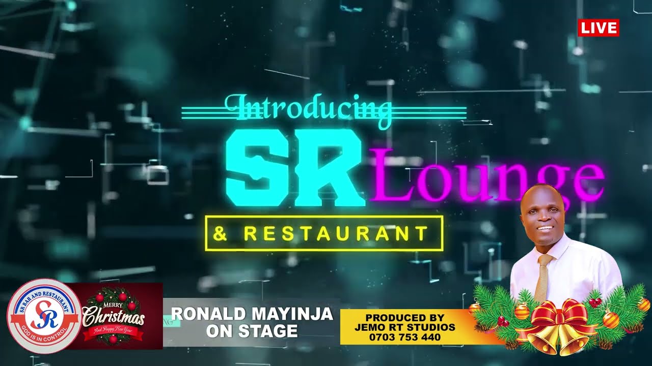 Ronald Mayinja’s Exclusive Performance #Christmas 2023 @SrLoungeMukono