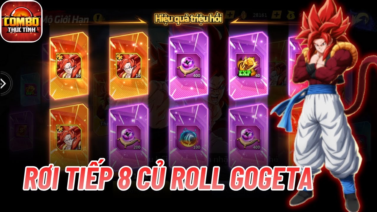 Combo Thức Tỉnh #32 - TIẾP TỤC 8 CỦ ROLL GOGETA VÀ CÁI KẾT...