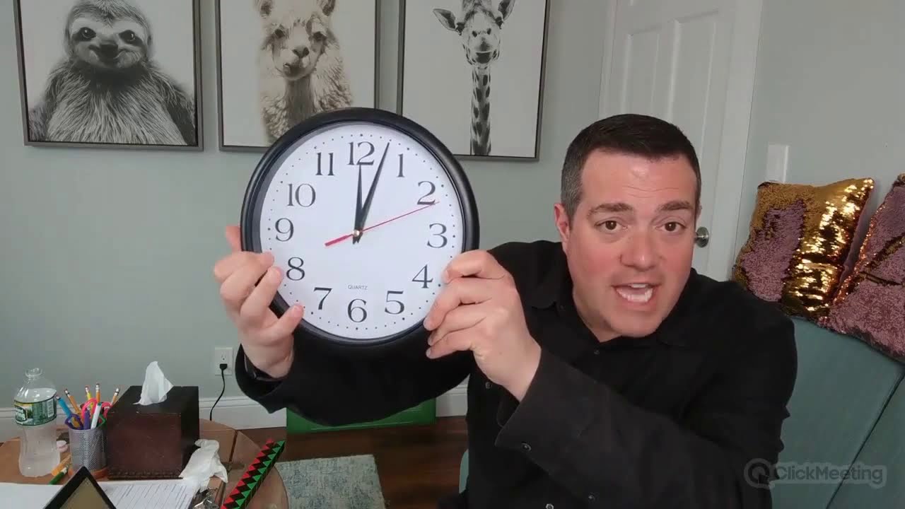 Webinar 3 - Learning how to feel time and get of video games - ADHD Dude - Ryan Wexelblatt