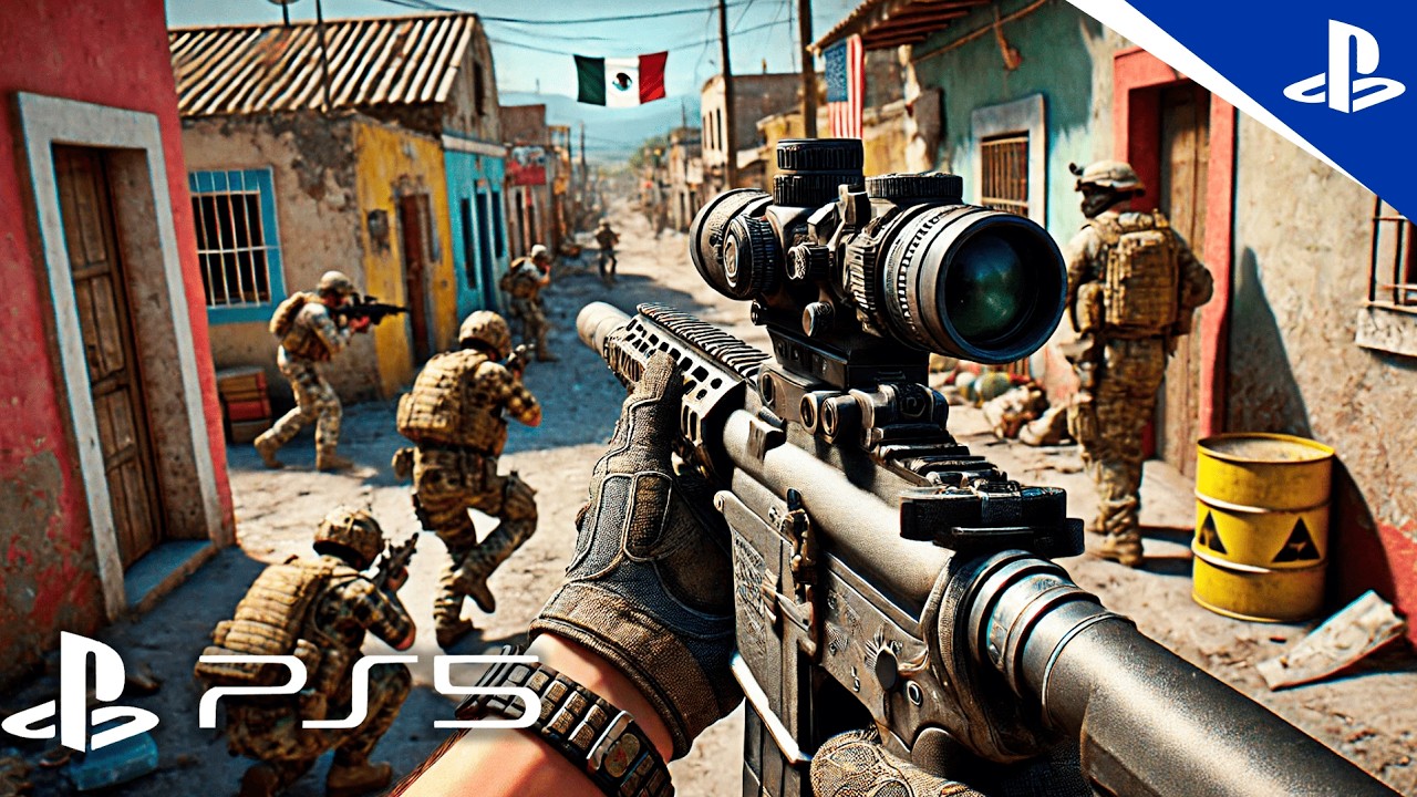INVASÃO NO MÉXICO! CARTEL SEM SAÍDA! Call of Duty MW II - Imersão Realista EP 04 - PS5 (4K 60FPS)