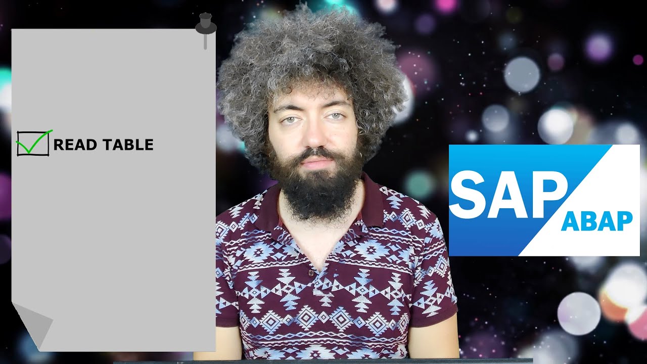 SAP ABAP Eğitimi 41 - READ TABLE