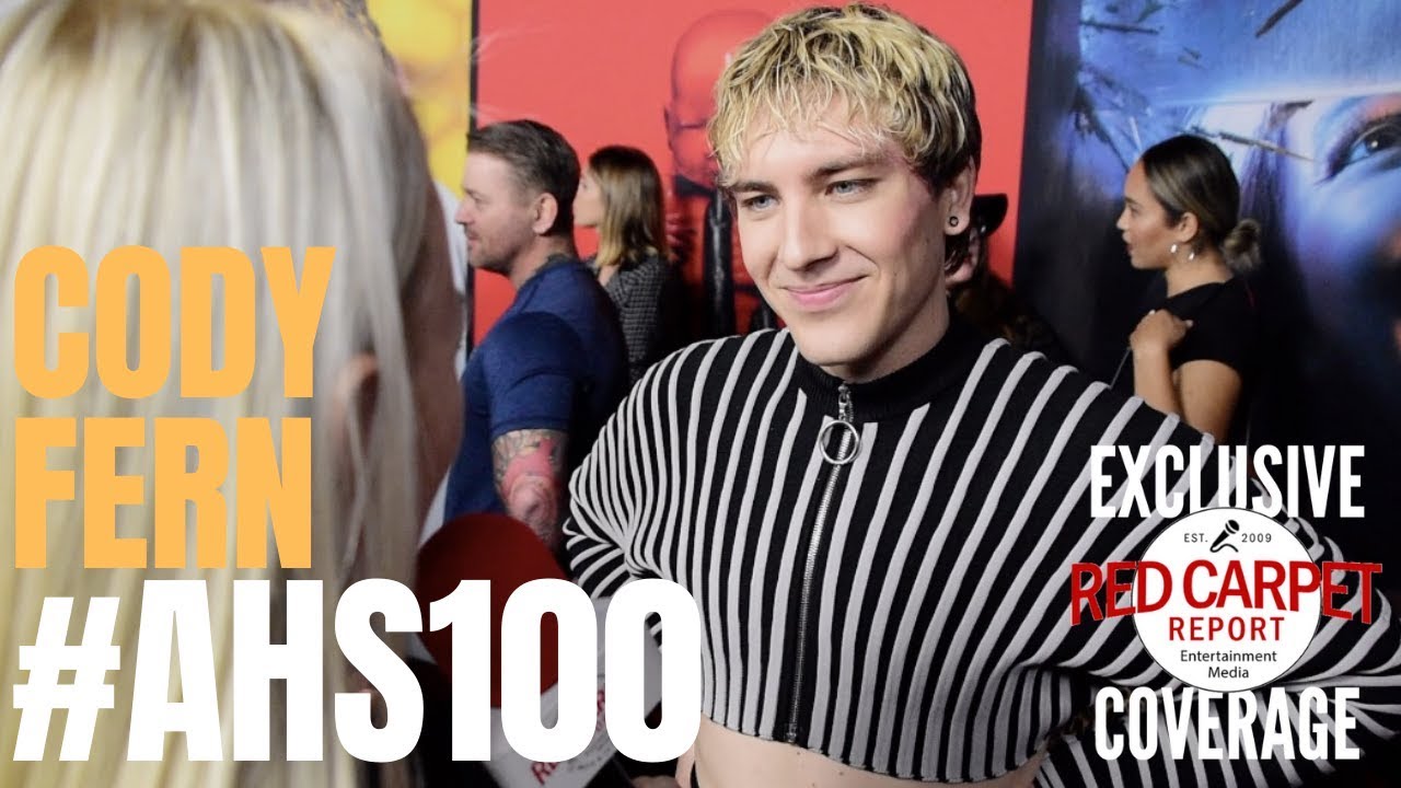 Cody Fern interviewed at FX Network's American Horror Story 100 Episodes Red Carpet #AHSFX