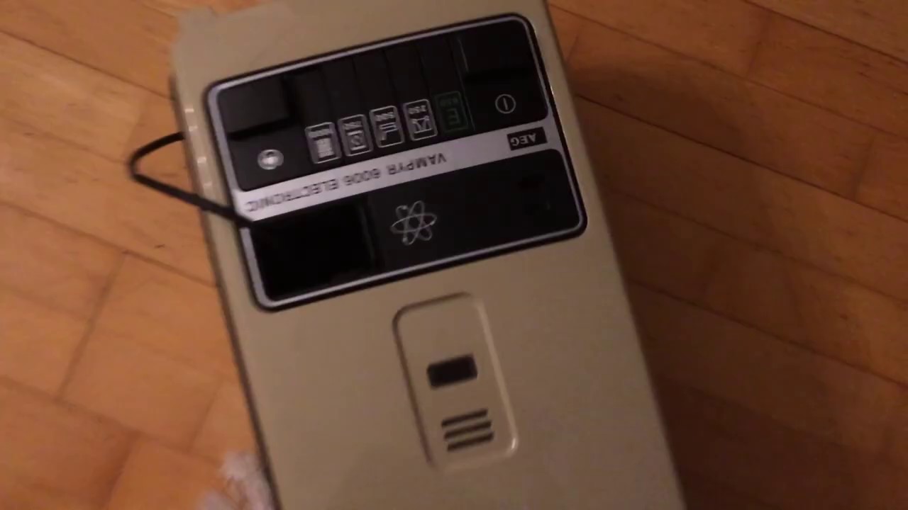 AEG Vampyr 6006 Electronic Staubsauger/vacuum cleaner 1980