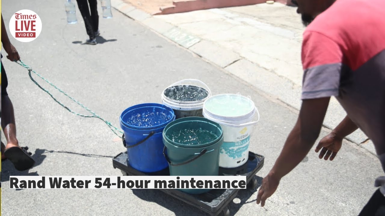 Rand Water Maintenance: Soweto faces 54-hour water shutdown