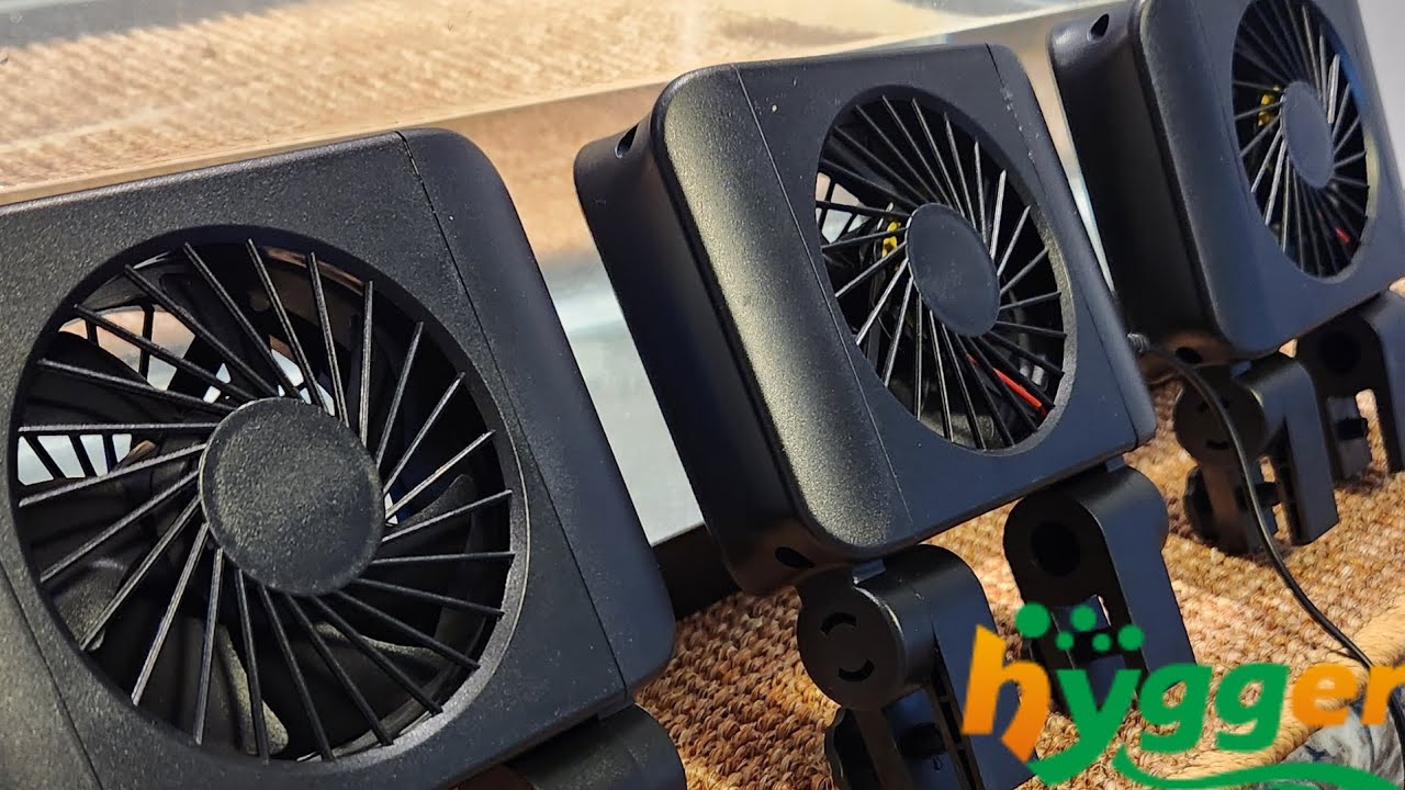 Aquarium Coolness with Hygger Chiller Cooling Fan - Sweet Unboxing and Demo! Model HG051