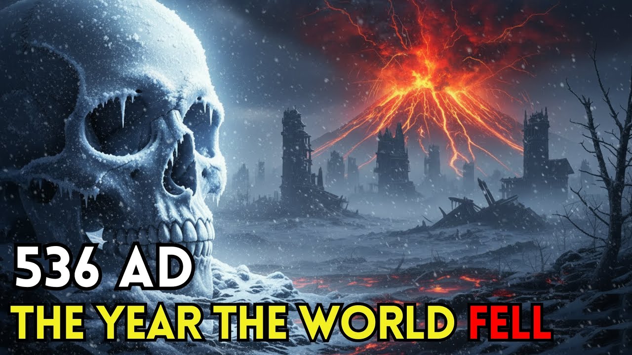 536 AD: The volcanic winter that ERASED the SUN and collapsed civilizations