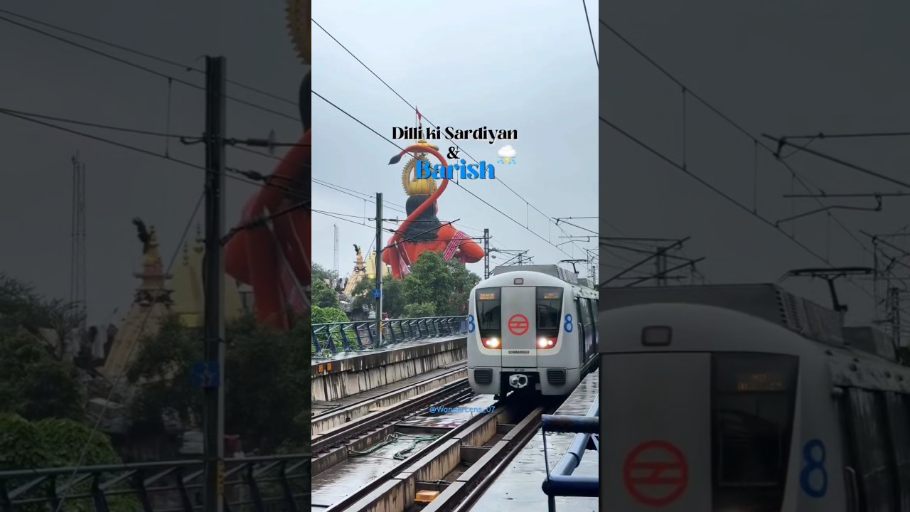 Delhi winter rain❄️🌧️ #delhiweather #wintervibes #winterrain #delhi #explore #viral #delhidiaries #h