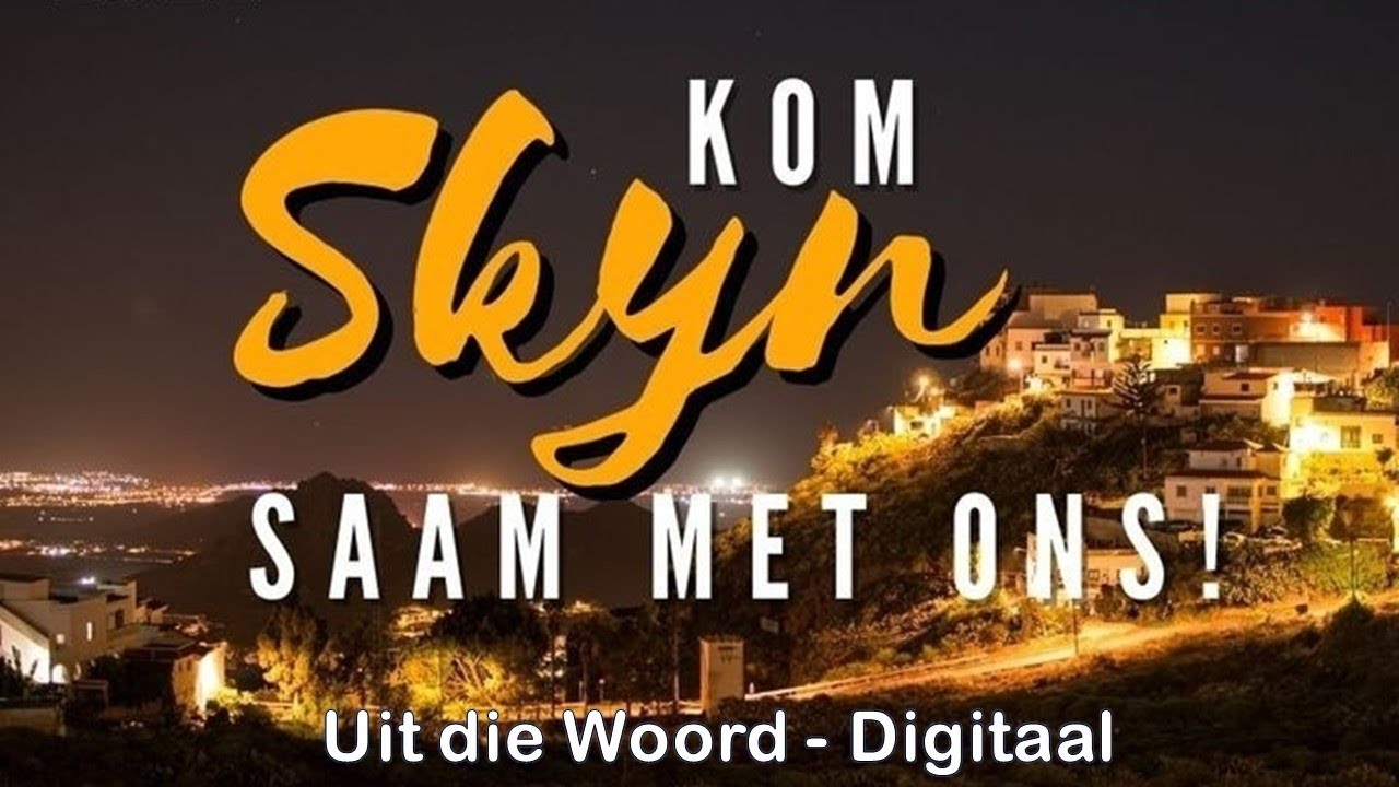 Uit die Woord - Digitaal  |  Kom skyn saam met ons!