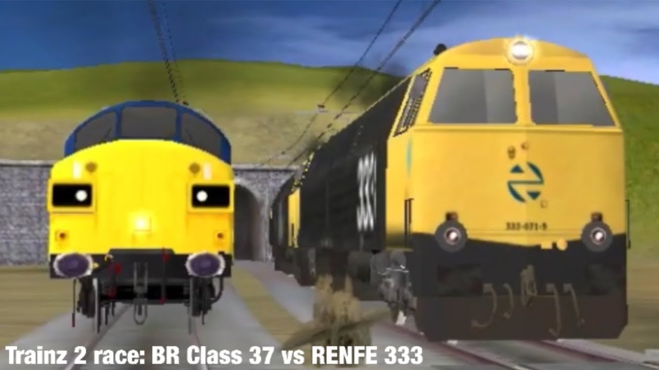Trainz 2 race: BR Class 37 vs RENFE 333