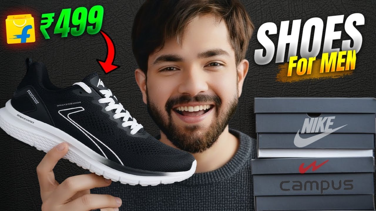 5 Best Running & Sports Shoes for Men Under 1500 🔥| Flipkart Haul 2025