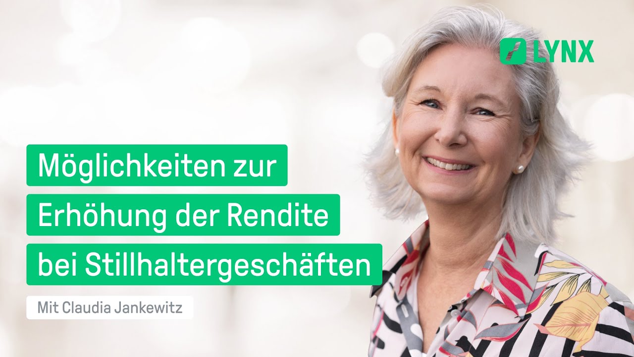Möglichkeiten zur Erhöhung der Rendite bei Stillhaltergeschäften | Webinar mit Claudia Jankewitz