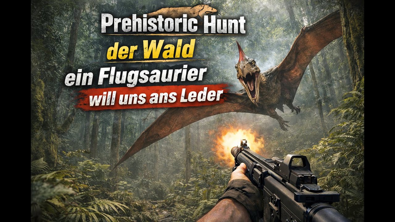 Prehistoric Hunt Session 03    der Wald ein Flugsaurier will uns ans Leder