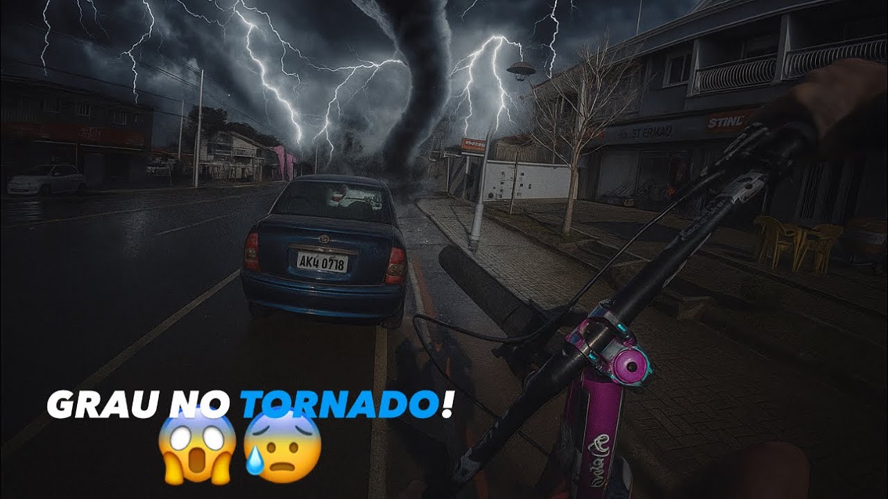 MANDANDO GRAU NO TORNADO! (BIKE VLOG)