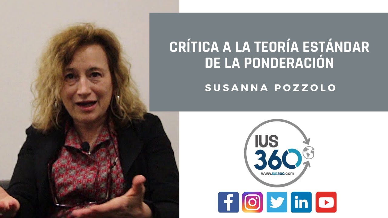Crítica a la Teoría Estándar de la Ponderación | Susanna Pozzolo