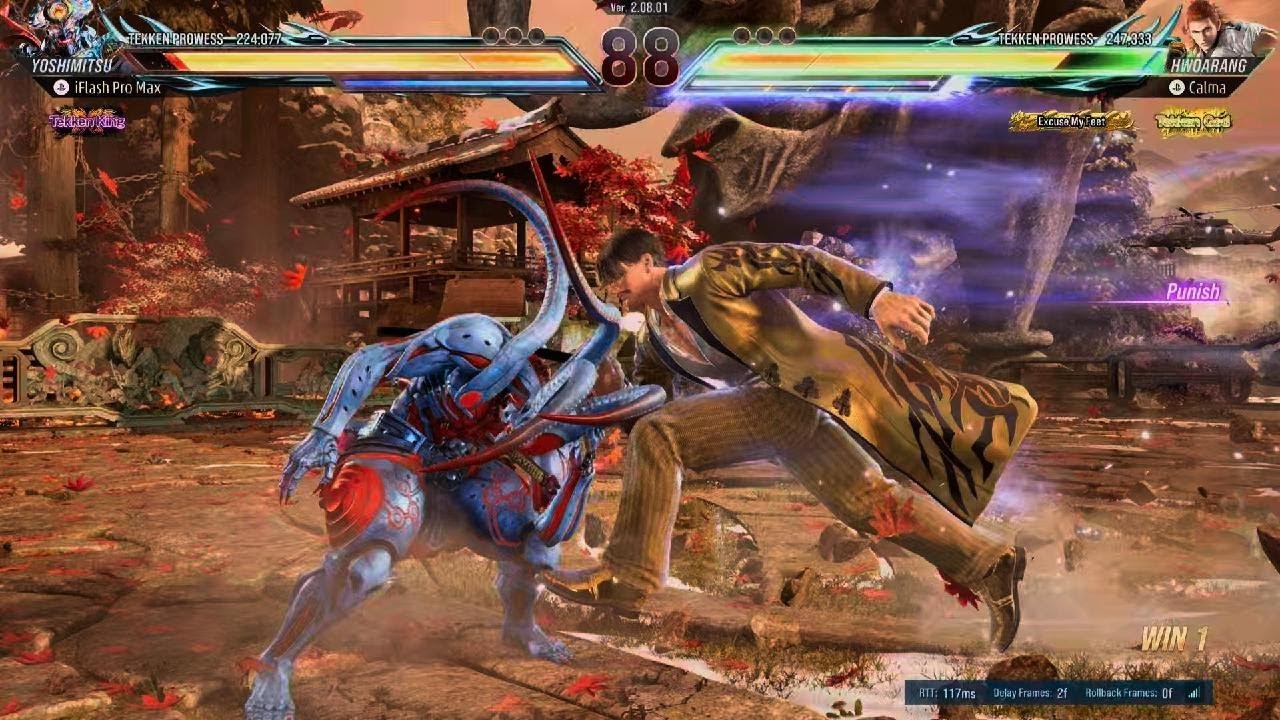 Yoshimitsu gets kicked off a lobby for winning 🤣