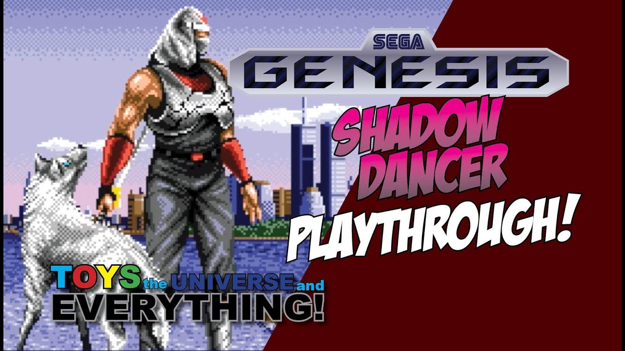 SHADOW DANCER Play Through for SEGA Genesis