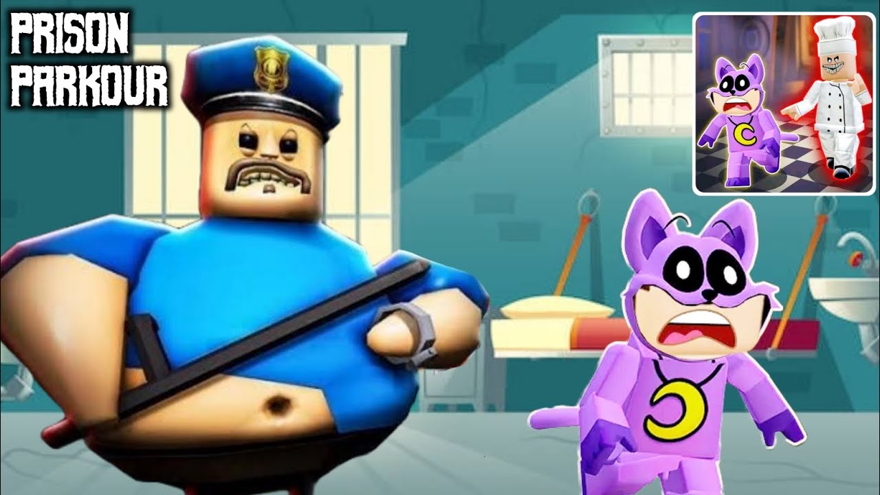 PRISON PARKOUR | PARKOUR MASTER: ESCAPE GAME #2