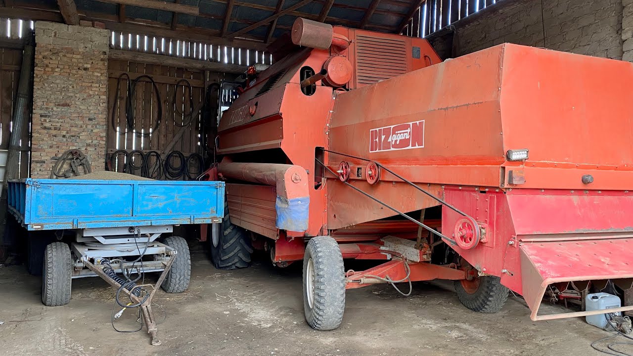 Bizon GIGANT Z060 Żniwa 2022 Pierwszy START i Pierwsze PROBLEMY! Rolnik Łukasz