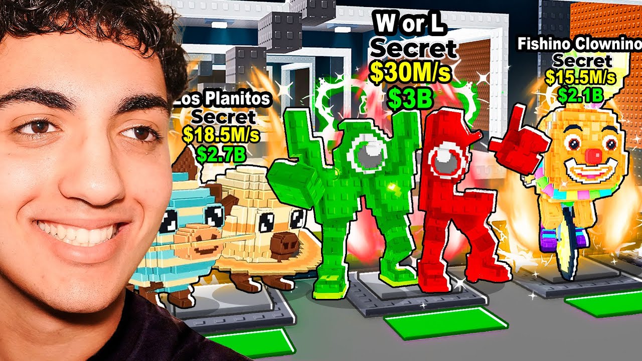 I Stole ALL The 6 NEWEST BRAINROTS!