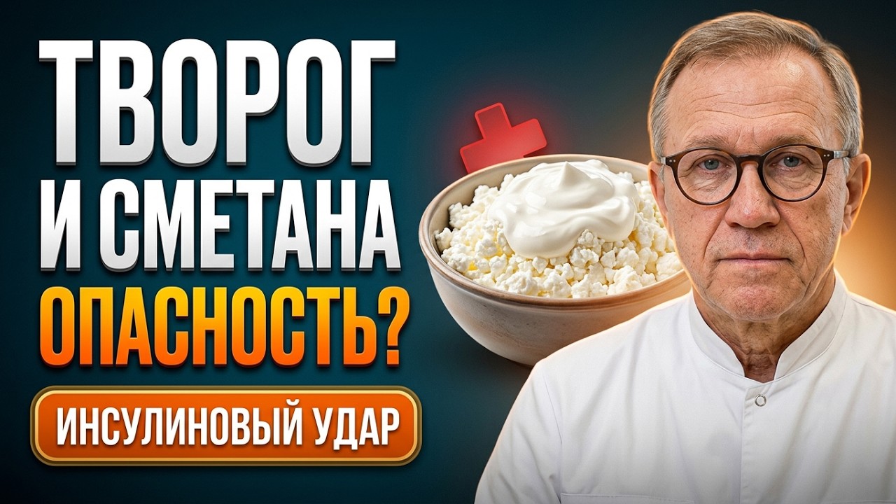 Перестаньте есть творог со сметаной, пока не посмотрите это!
