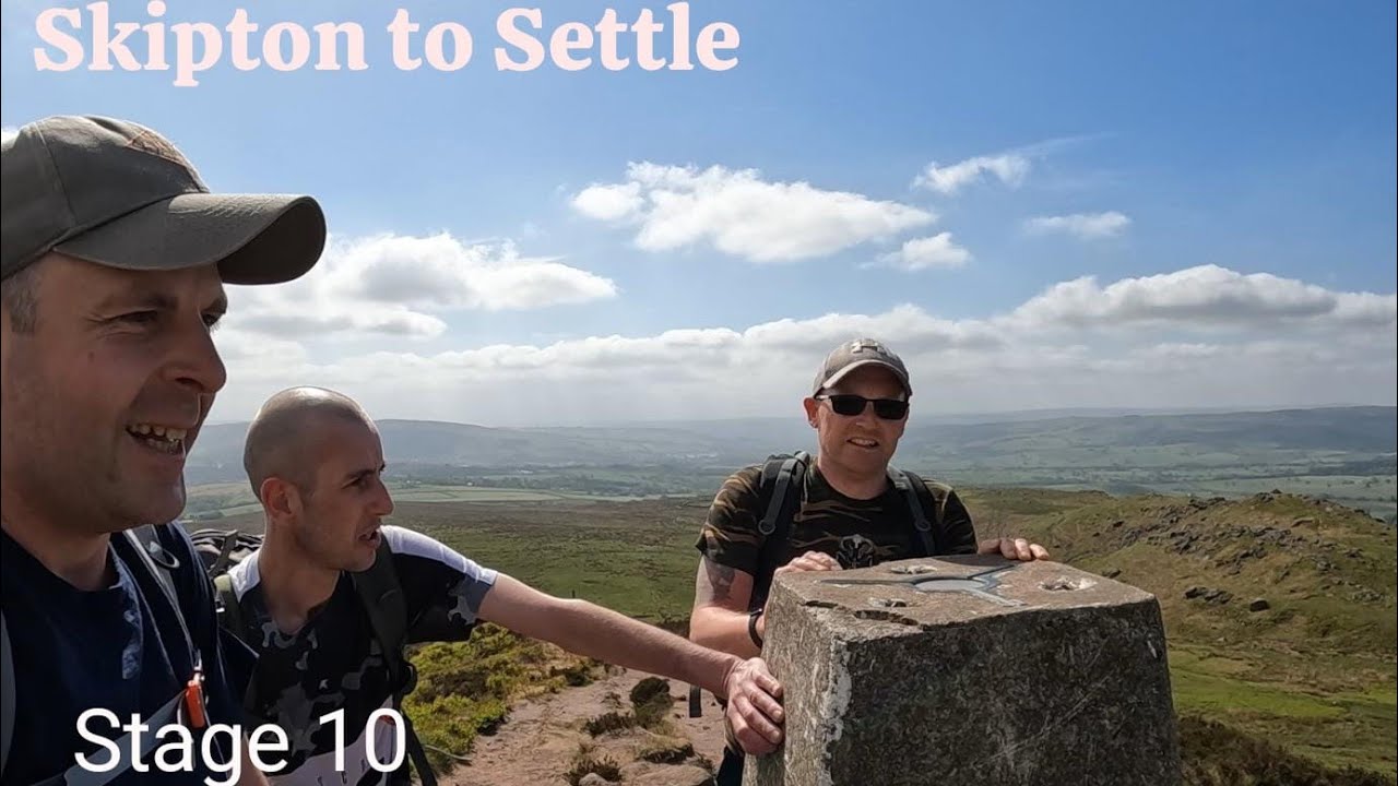 Skipton to Settle. Nuneaton to Scafell Pike Stage 10