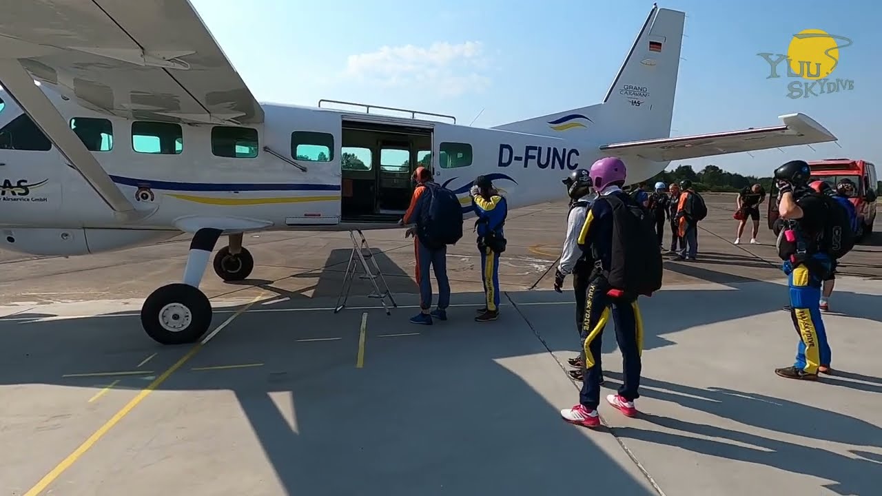 Tandemsprung - Skydiving - YUU-Skydive Fallschirmsport