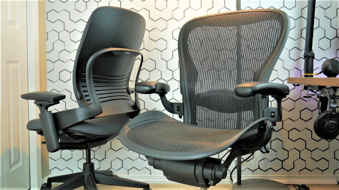 Правда об эргономичном офисном кресле Herman Miller AERON | Сравнение Steelcase Leap V2 и Aeron