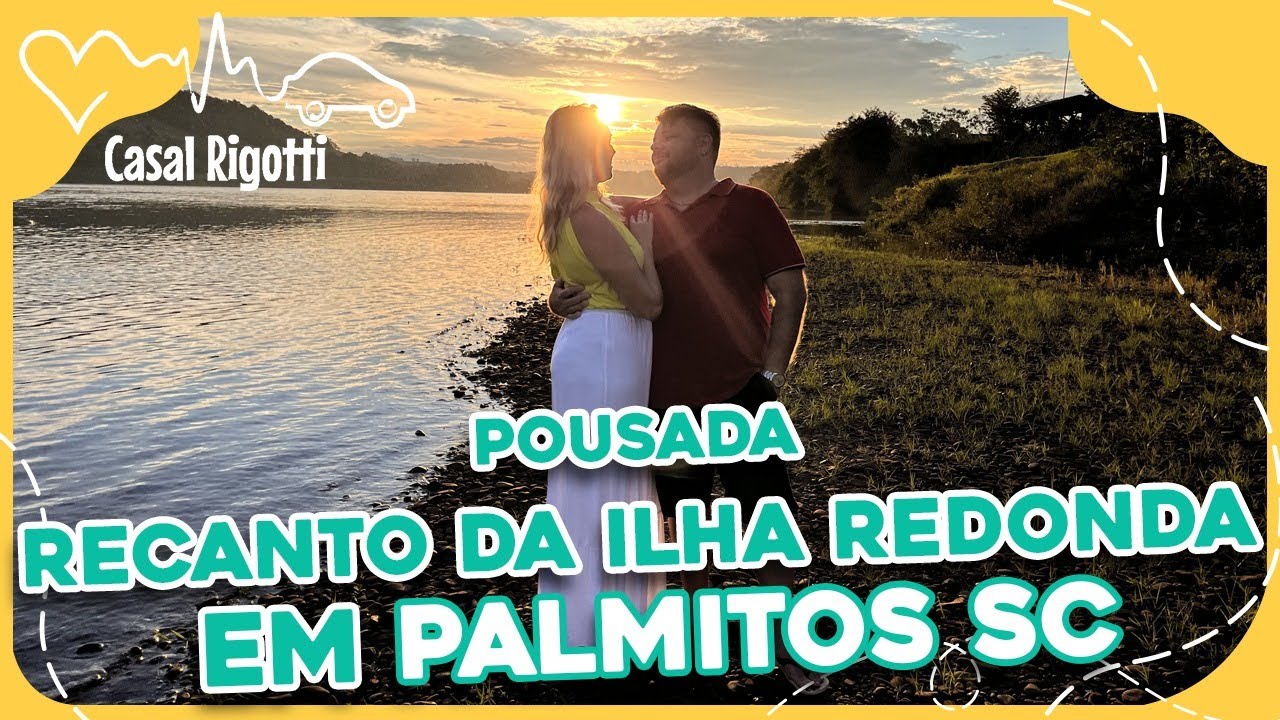 Pousada Recanto da Ilha Redonda em Palmitos SC