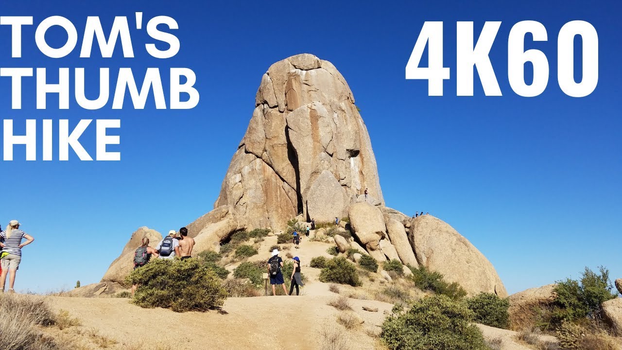 Toms Thumb Trail - Scottsdale, Arizona - 4K60