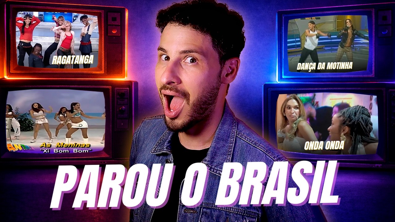 Os passinhos que VIRALIZARAM antes da INTERNET!
