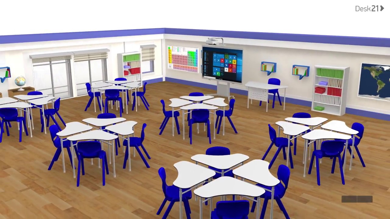 DESK21 - Modern classroom