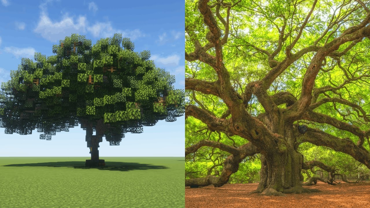 Realistic Minecraft Trees