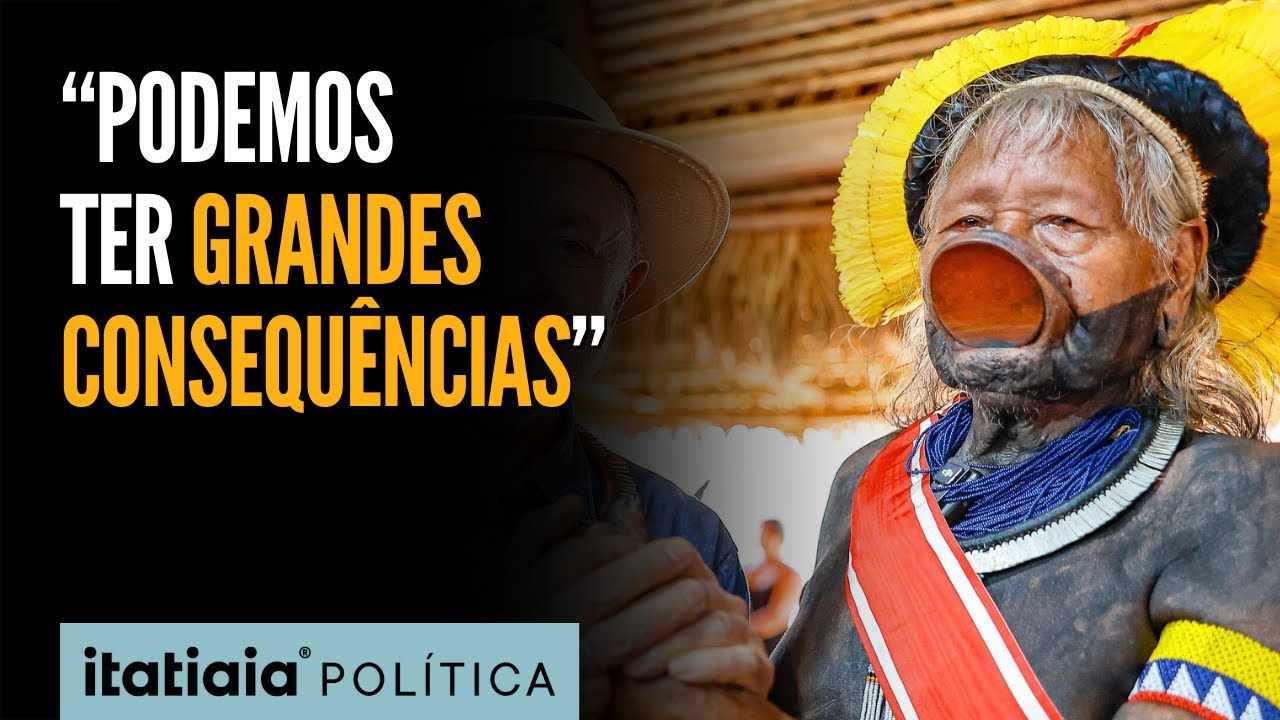 CACIQUE RAONI FAZ APELO AO PRESIDENTE LULA PARA QUE NÃO AVANCE NA EXPLORAÇÃO DA MARGEM EQUATORIAL