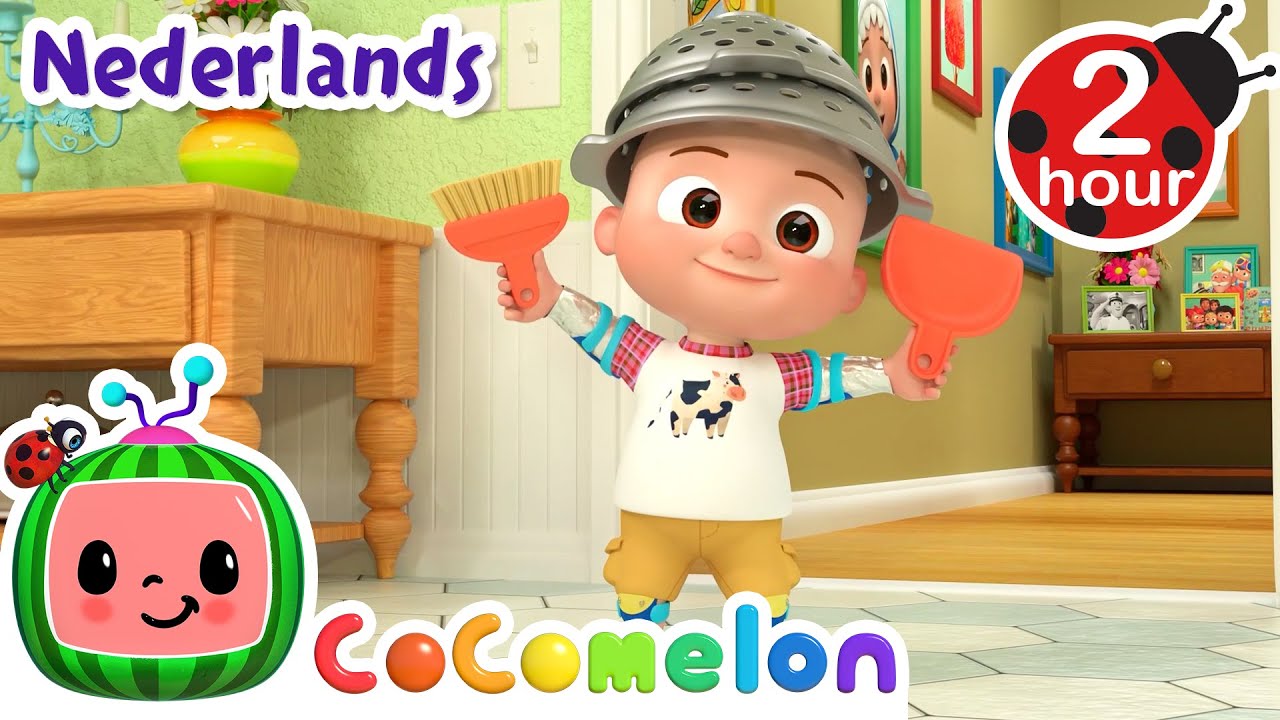 De ruim robots | CoComelon Nederlands - Kinderliedjes