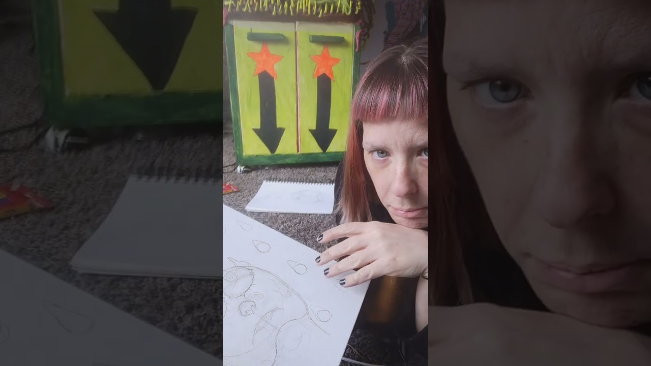 Art together! New painting has begun