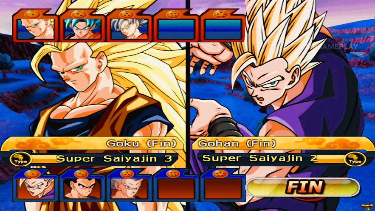 Goku vs Gohan  - Dragon Ball Z Budokai Tenkaichi 3 Canon V7