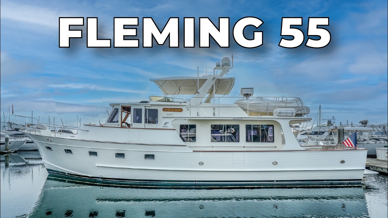 Inside a 2001 Fleming 55 
