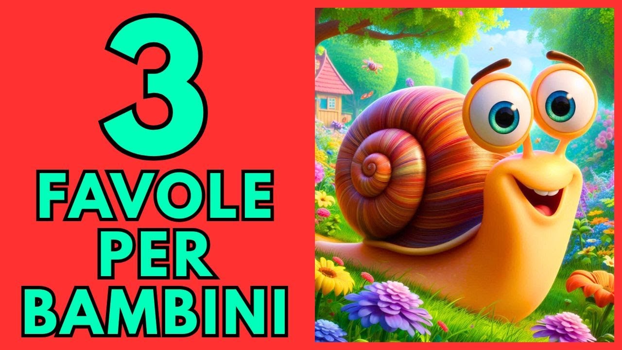 3 FAVOLE PER BAMBINI