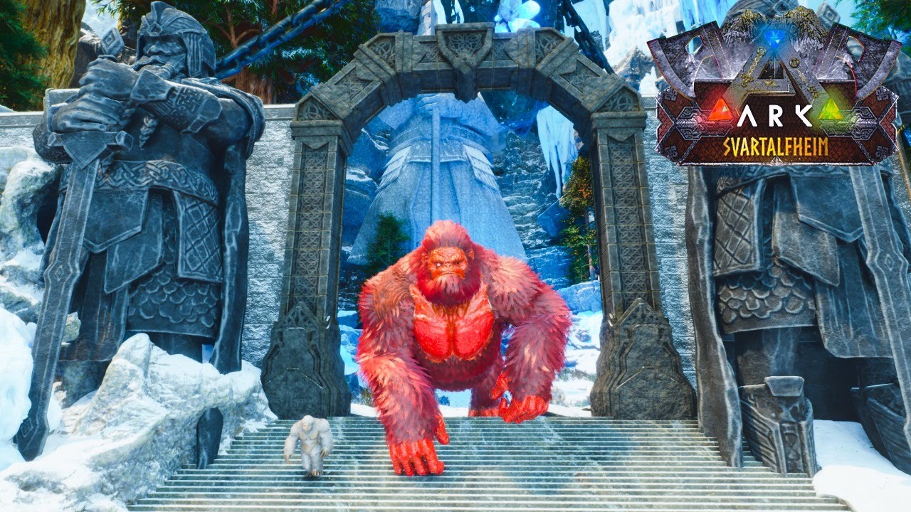 Ark Ascended Svartalfheim: How I Defeated Alpha Megapithecus!