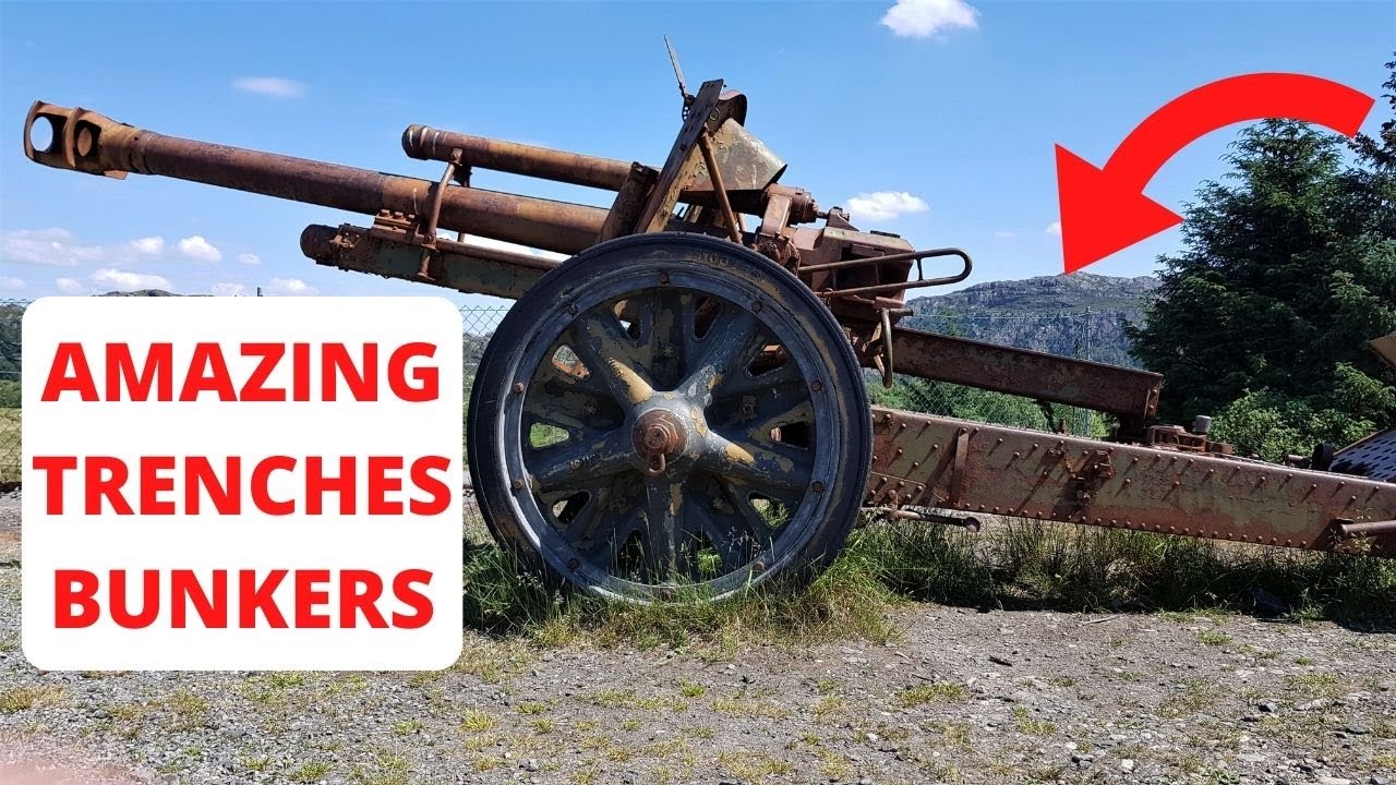 Exploring one of the largest German WW2 installments in Europe.