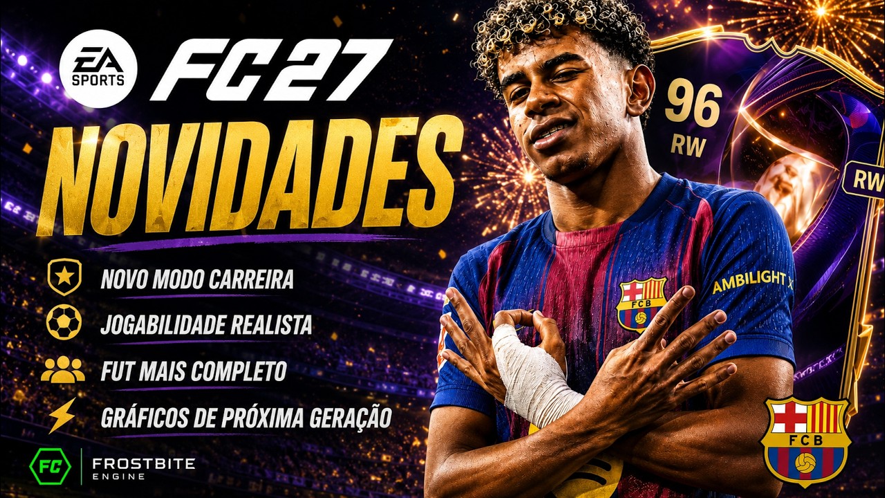 🔥 FC 27 | 5 NOVIDADES CONFIRMADAS E RUMORES ULTIMATE TEAM FC 27
