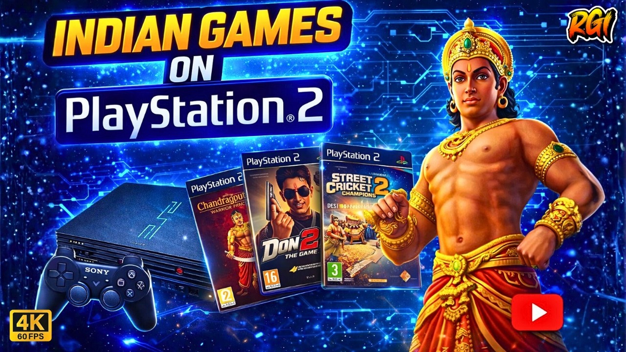 INDIAN GAMES ON PLAYSTATION 2 | Hidden Desi PS2 Games!