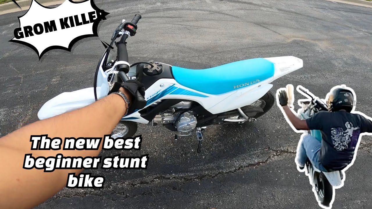 Honda crf110 новый лучший трюковой мотоцикл для начинающих #honda #crf110 #stuntbike