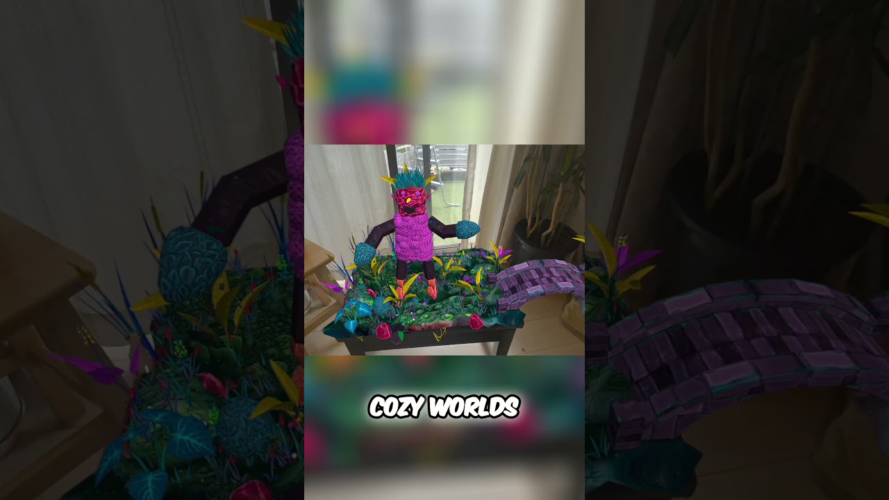 Cozy Worlds VR — расслабляющая игра-конструктор виртуальных миров.
