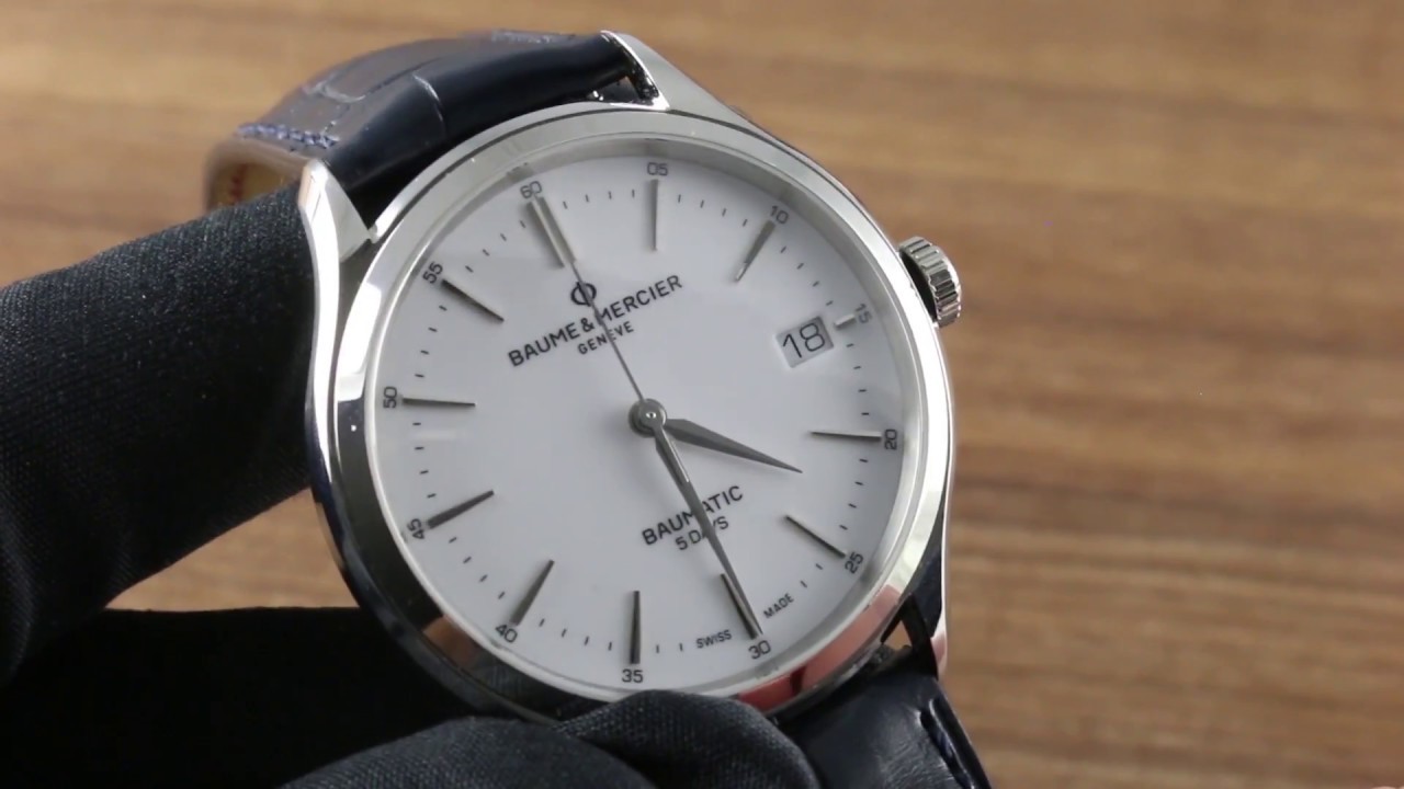 Руководство по функциям и уходу за Baume & Mercier Clifton Baumatic 10398